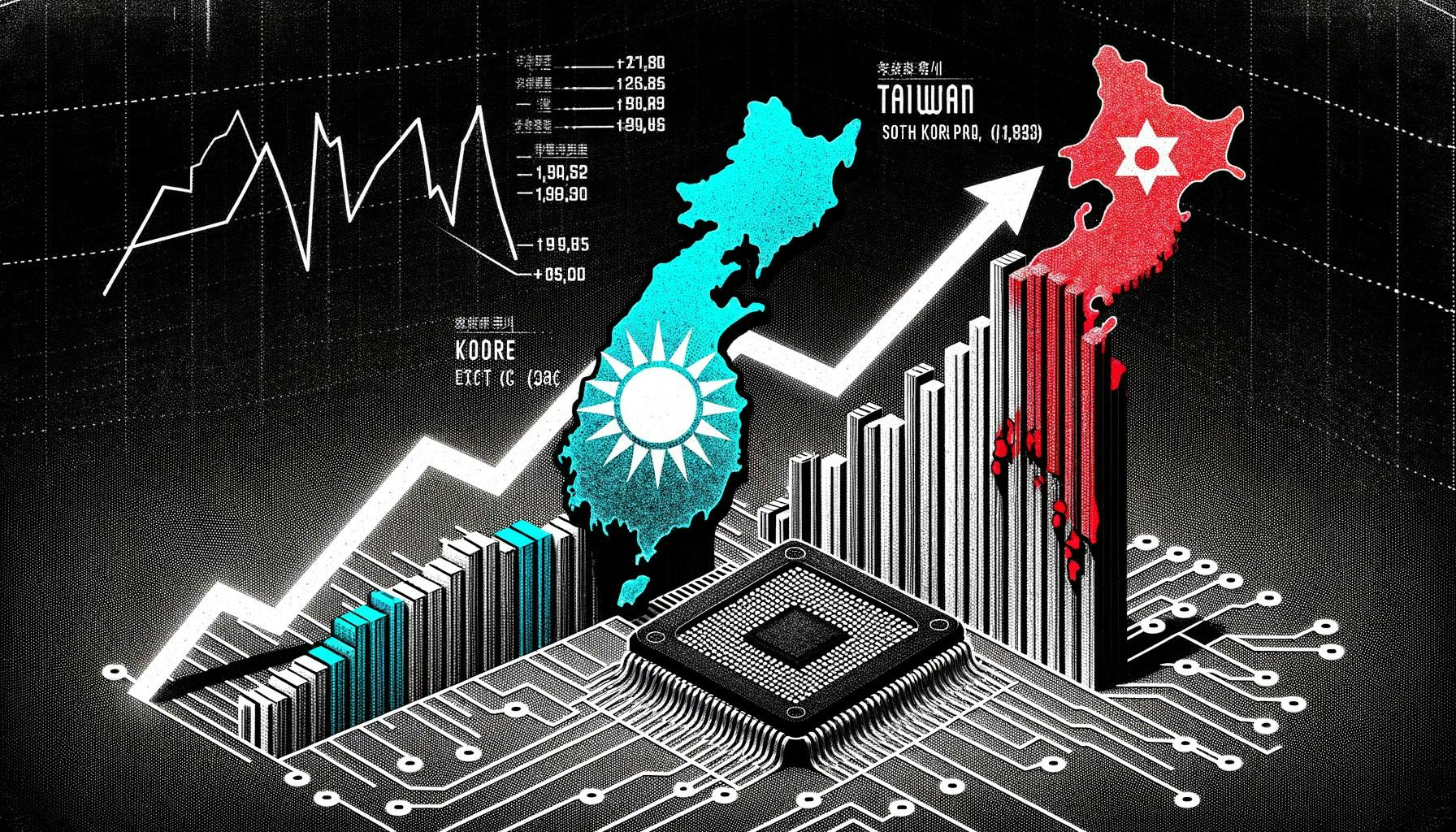 Tech-heavy markets in Taiwan and South Korea drive Asian stocks higher