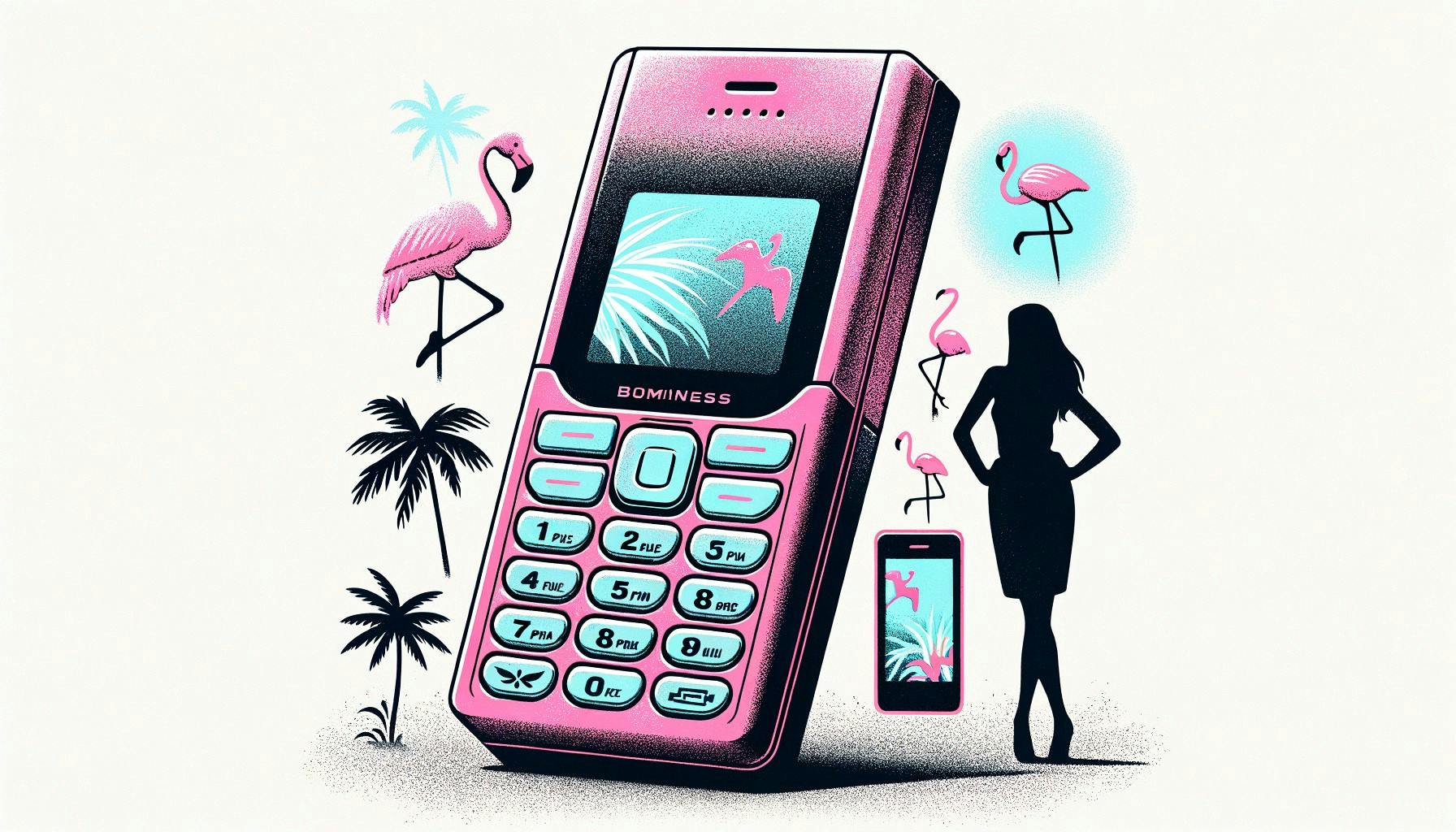 Nokia and Barbie develop a pink retro phone together