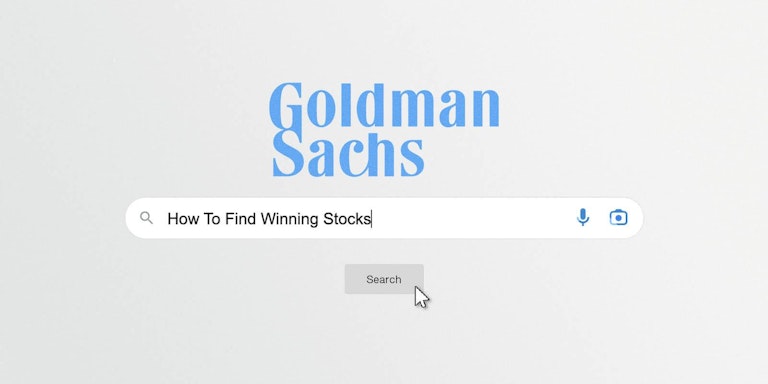 How To Find Winning Stocks, According To Goldman Sachs